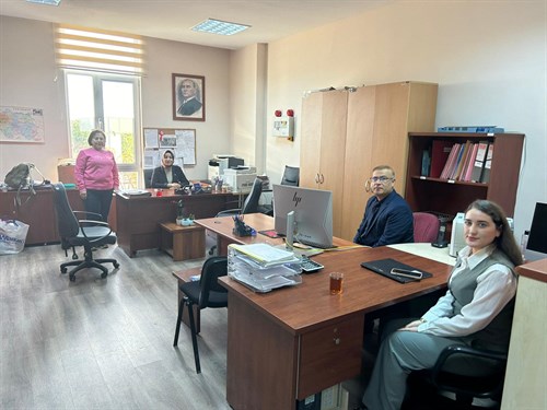 Sayın Kaymakamımız Semanur KALKAN, Milli Emlak Şefliği’ni Ziyaret Etti