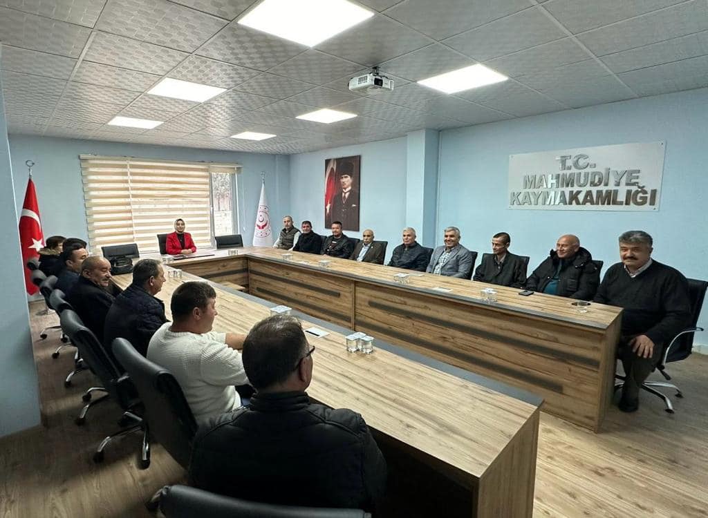 Sayın Kaymakamımız Semanur KALKAN Başkanlığında Muhtarlar Toplantısı Yapıldı